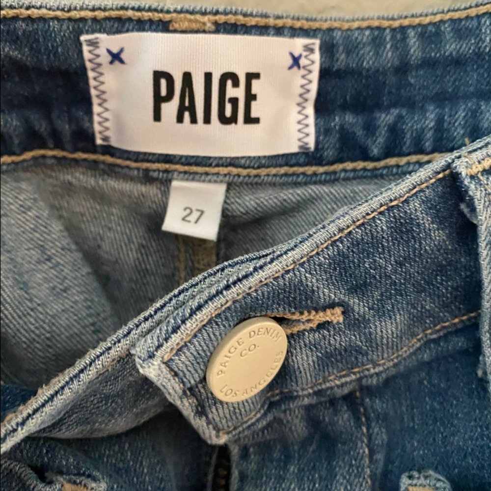 Cropped, Wide Leg Paige Denim - Picture 3 of 3